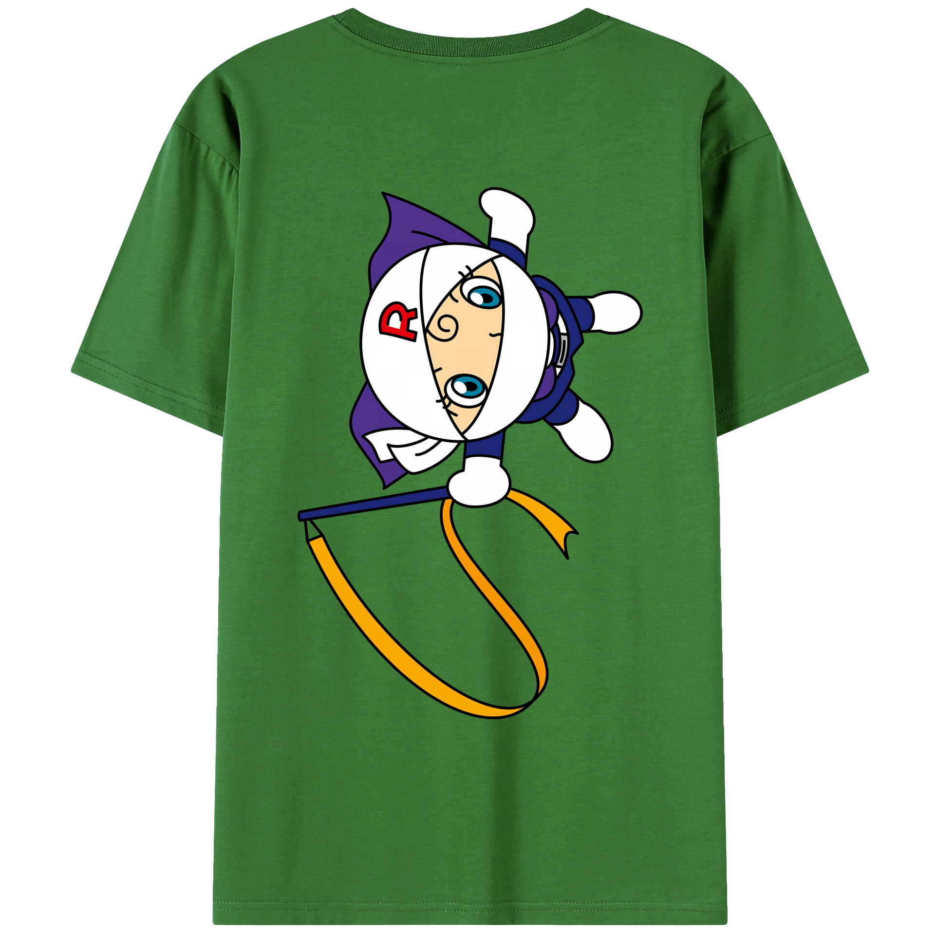 （画像用） アンパンマン Anpanman レディース半袖Tシャツ(バックプリント)